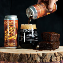 Load image into Gallery viewer, Sticky Toffee Pudding | 5.8% Sticky Toffee Stout 440ml - Vocation Brewery
