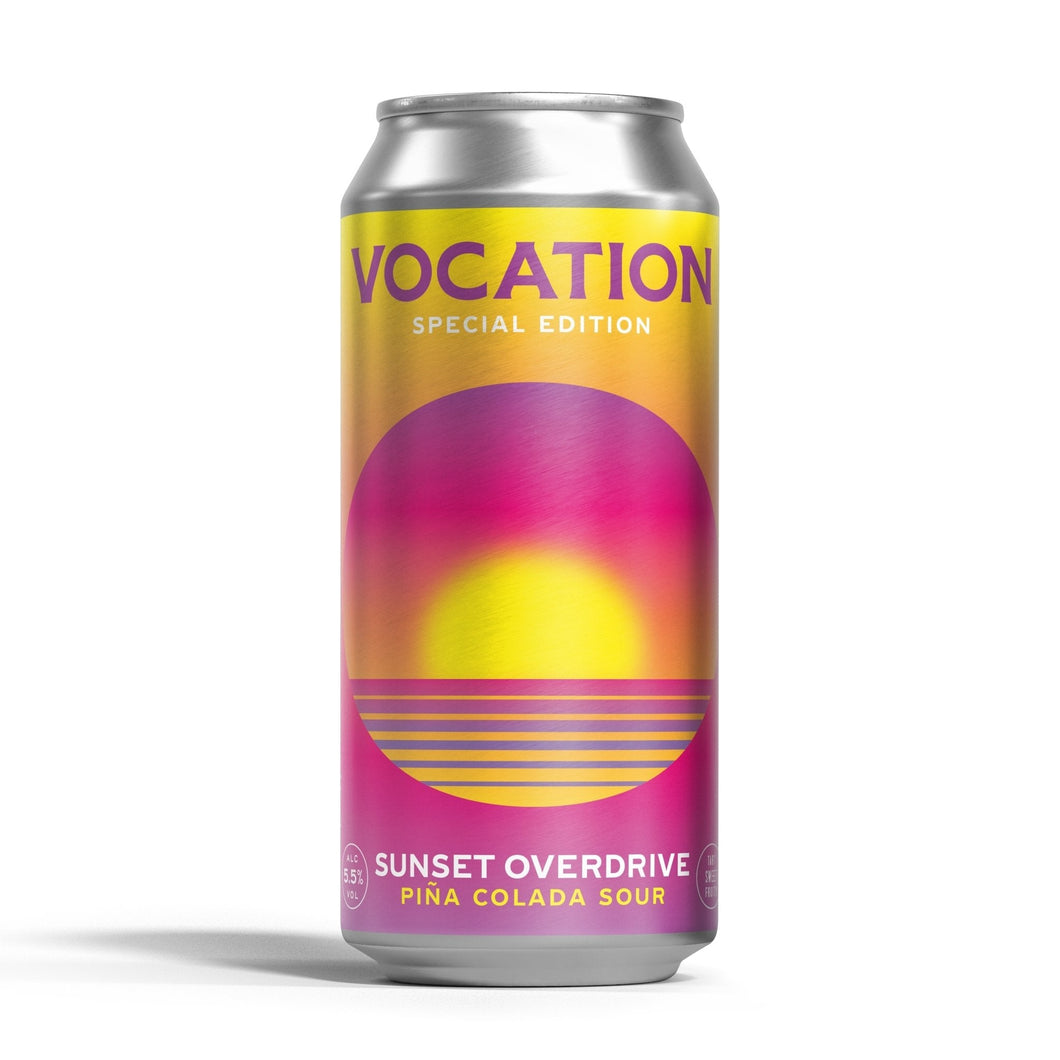 Sunset Overdrive | 5.5% Pina Colada Sour 440ml - Vocation Brewery