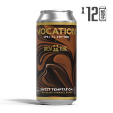 Load image into Gallery viewer, Sweet Temptation | 6.6% Chocolate Caramel Stout Vocation X Brew York 440ml - Vocation Brewery
