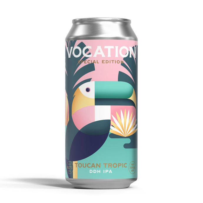 Toucan Tropic | 6.7% DDH IPA 440ml - Vocation Brewery