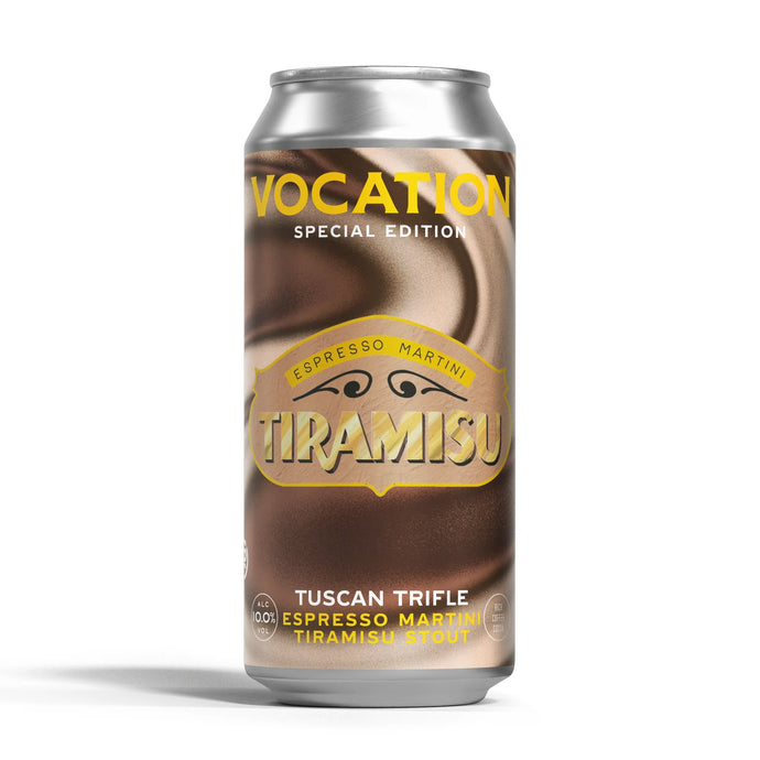 Tuscan Trifle | 10.0% Espresso Martini Tiramisu Stout 440ml Can - Vocation Brewery