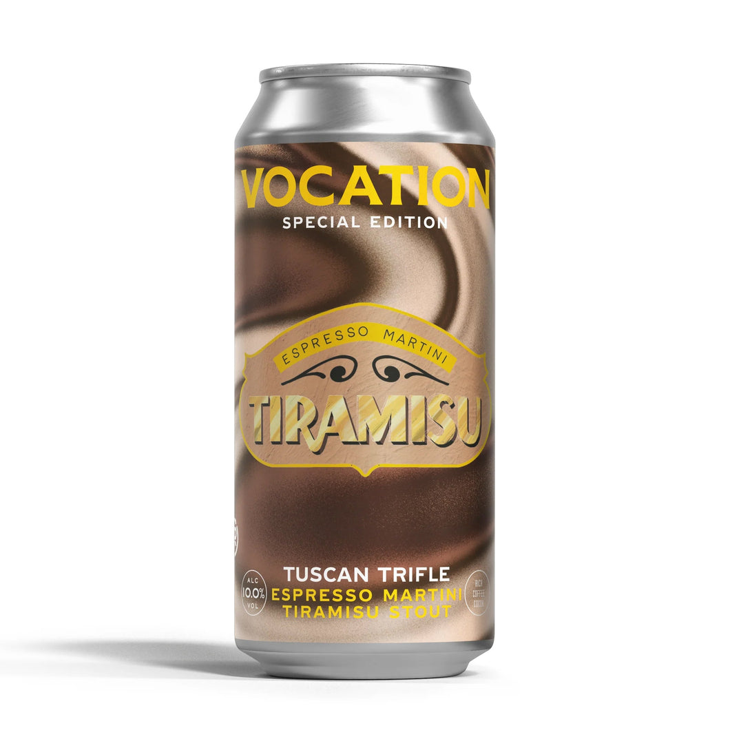 Tuscan Trifle | 10.0% Espresso Martini Tiramisu Stout 440ml Can - Vocation Brewery