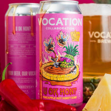 Load image into Gallery viewer, U Ok Hon? | 6.5% Pineapple Hot Honey Sour 440ml - Vocation Brewery
