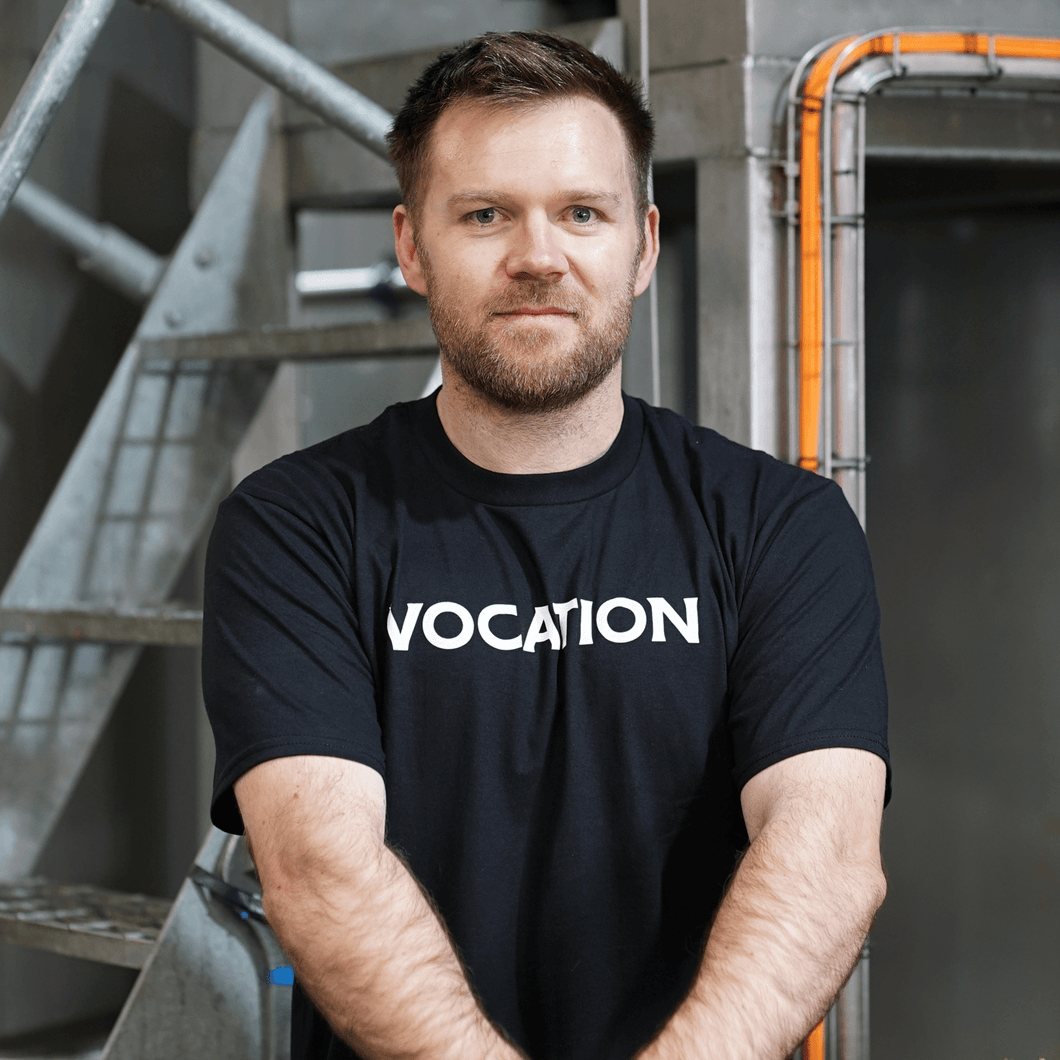 Unisex Vocation T-Shirt - Black or White - Vocation Brewery