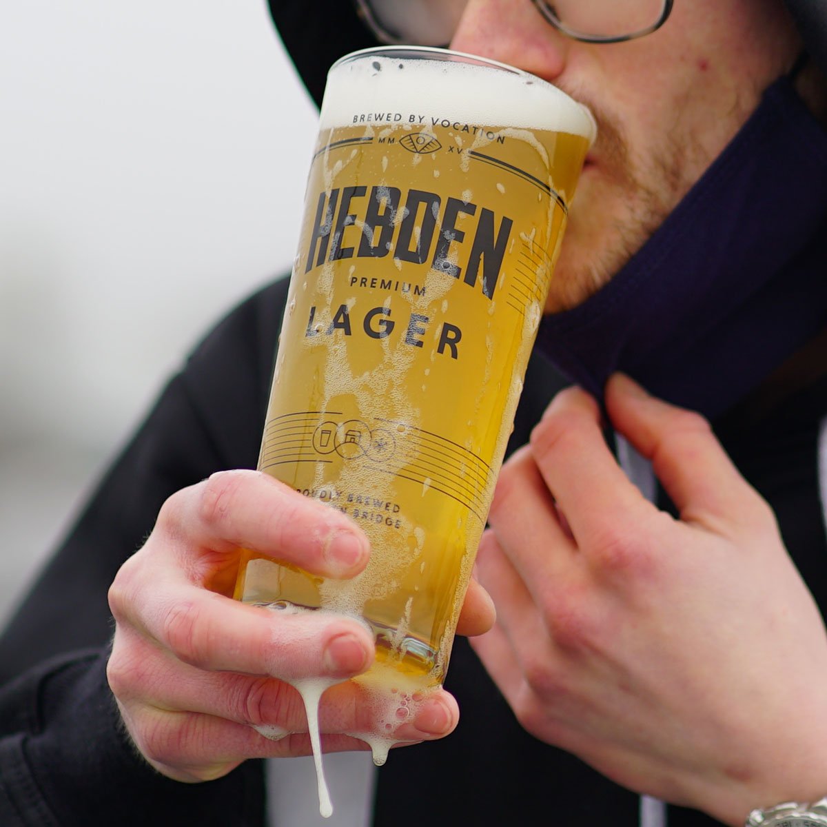 Vocation Hebden Lager Pint Glass - Vocation Brewery